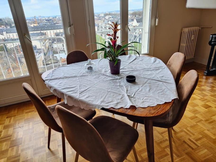 Superbe Appartement Lumineux Avec Vue Imprenable Tours Esterno foto